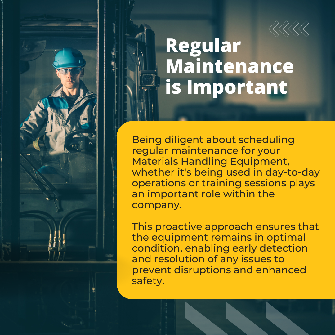 Don't Underestimate the Power of Regular Maintenance for Your Materials Handling Equipment!